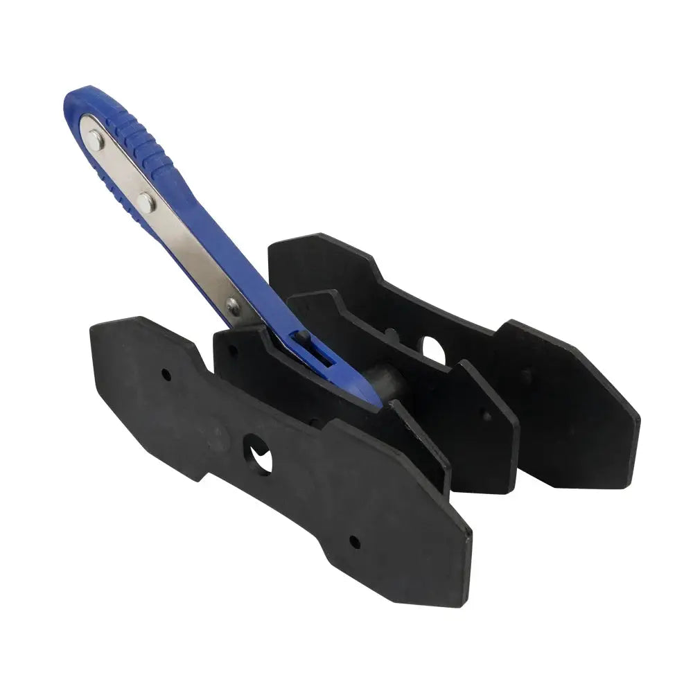 Car Brake Caliper Press Tool 360 Degree Swing Ratchet Wrench Disc Brake Caliper Piston Spreader with 2 extra pcs Steel Plates by InterCyprus Trading Ltd