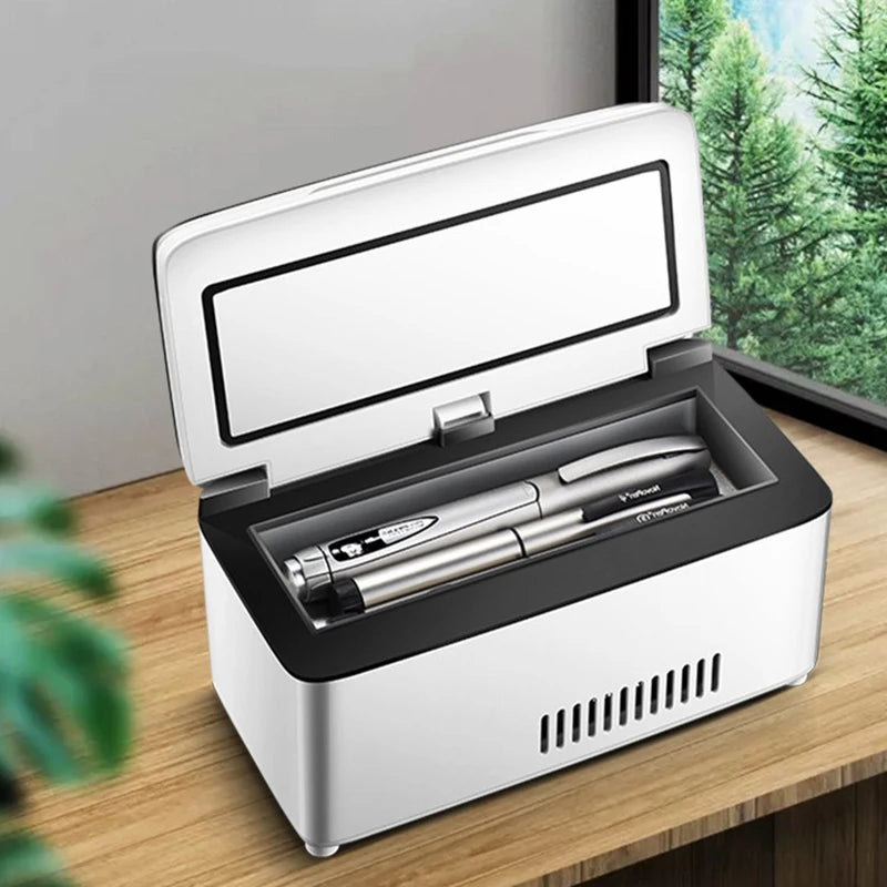 13600mAh High Power Mini Refrigerator for Insulin and Medication | USB Charging | 0-18&deg;C