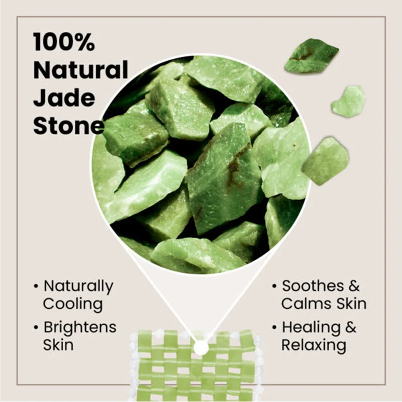 Jade Eye Mask Stone - Cooling And Skin Tone Boost Daily