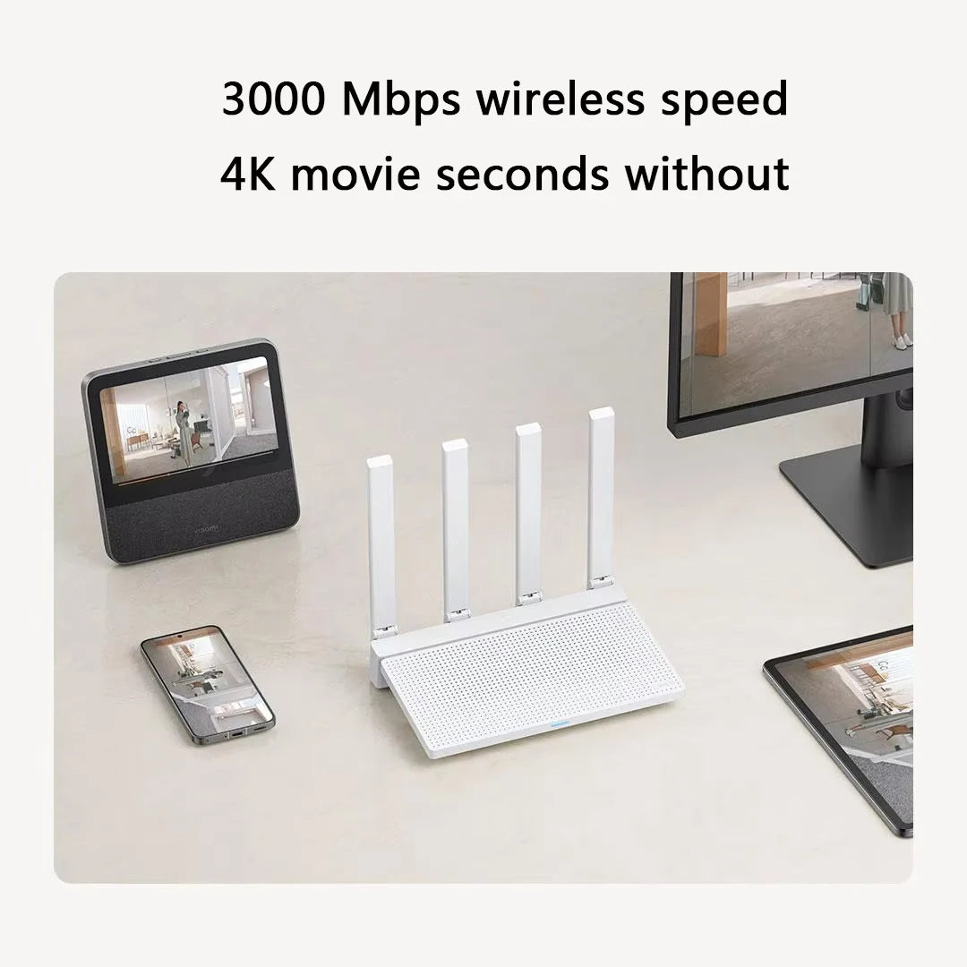 Original Xiaomi Router AX3000T &ndash; WiFi 6 Dual Band 160MHz