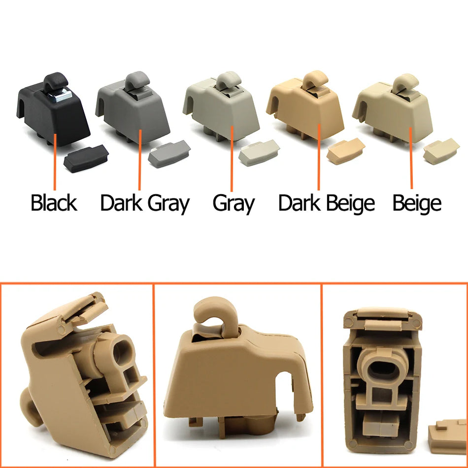 Porsche Cayenne Sun Visor Clip Holder, Interior Retainer Hanger, PC ABS