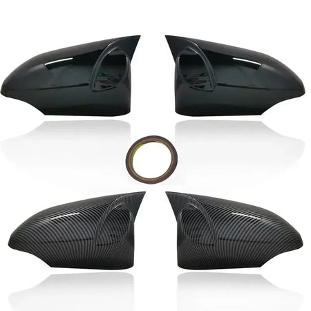 Two Pack Carbon Fiber Rear Mirror Covers For Toyota C HR CHR