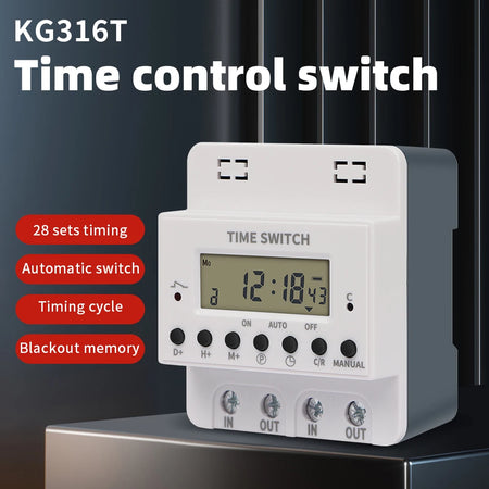 Automatic Time Control Switch 220V Digital Timer &ndash; Weekly
