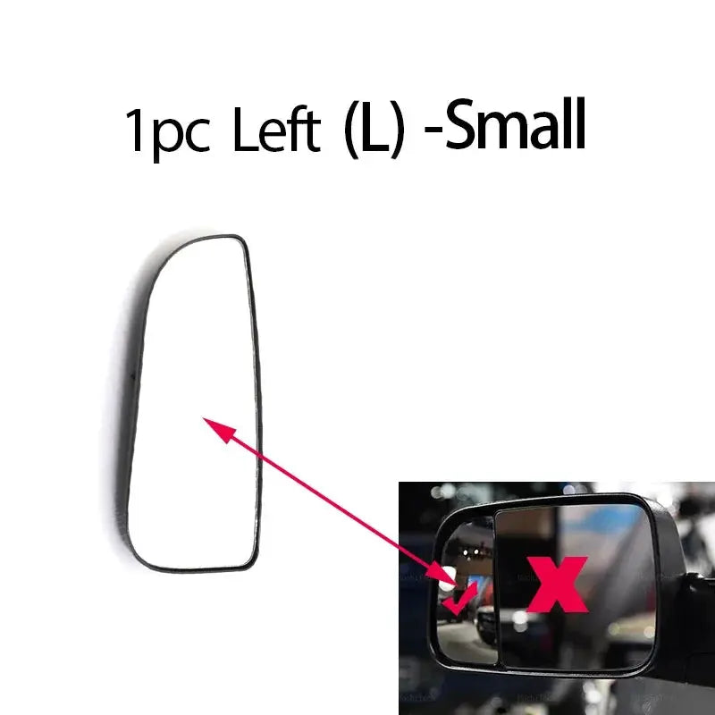 Driving or Passenger Mirror For Dodge Ram 1500 2500 3500 4500 5500 2010-2020 Side Heated Wing Mirror Glass Lens Right or Left by InterCyprus Trading Ltd