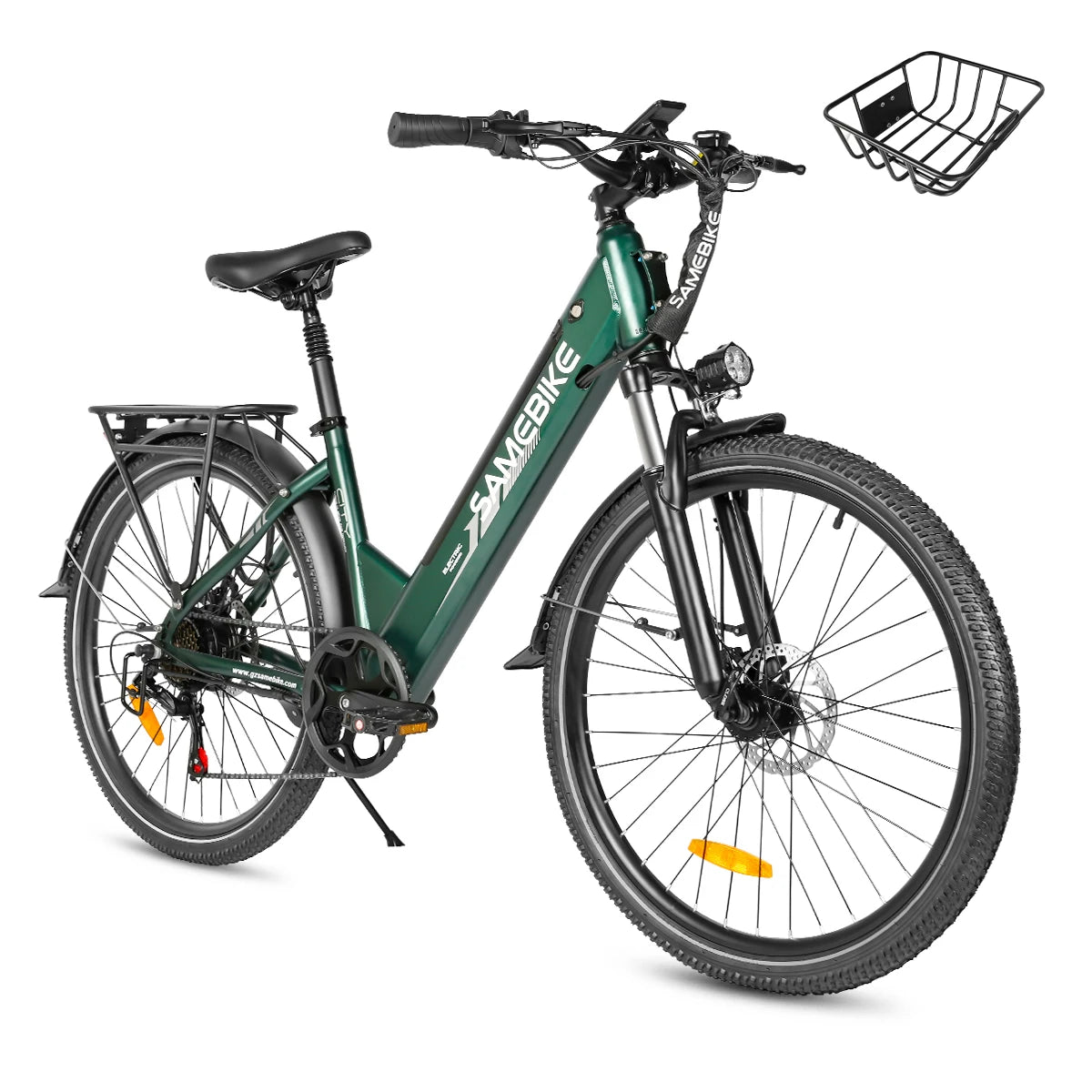 SAMEBIKE RS-A01 &ndash; Long Range 60km Lithium Battery Pack Green  250W  36V15AH / Poland