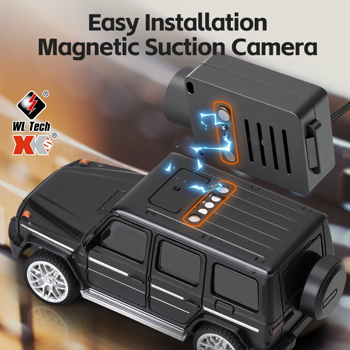 WLtoys 1/64 Mini RC Car &ndash; 720P FPV Camera For Kids Fun