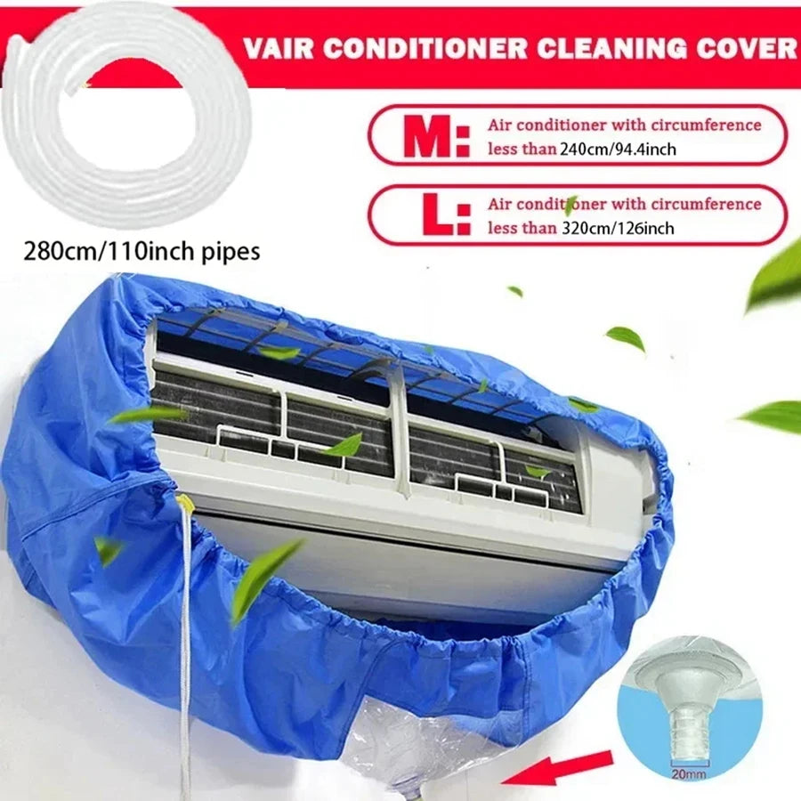 24000-36000 Btu Air Conditioning Cleaner Kit with Waterproof Cover