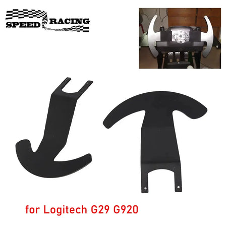14" Deep Steering Wheel 2 Pieces Heavy Duty Paddle Shifter Upgrade Steering Wheel Controller Concave for Logitech G29 G920 by InterCyprus Trading Ltd