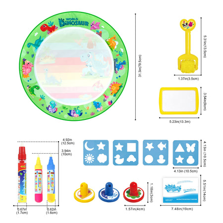 Kids Magic Water Drawing Mat &ndash; Reusable Doodle Board for Creative Play