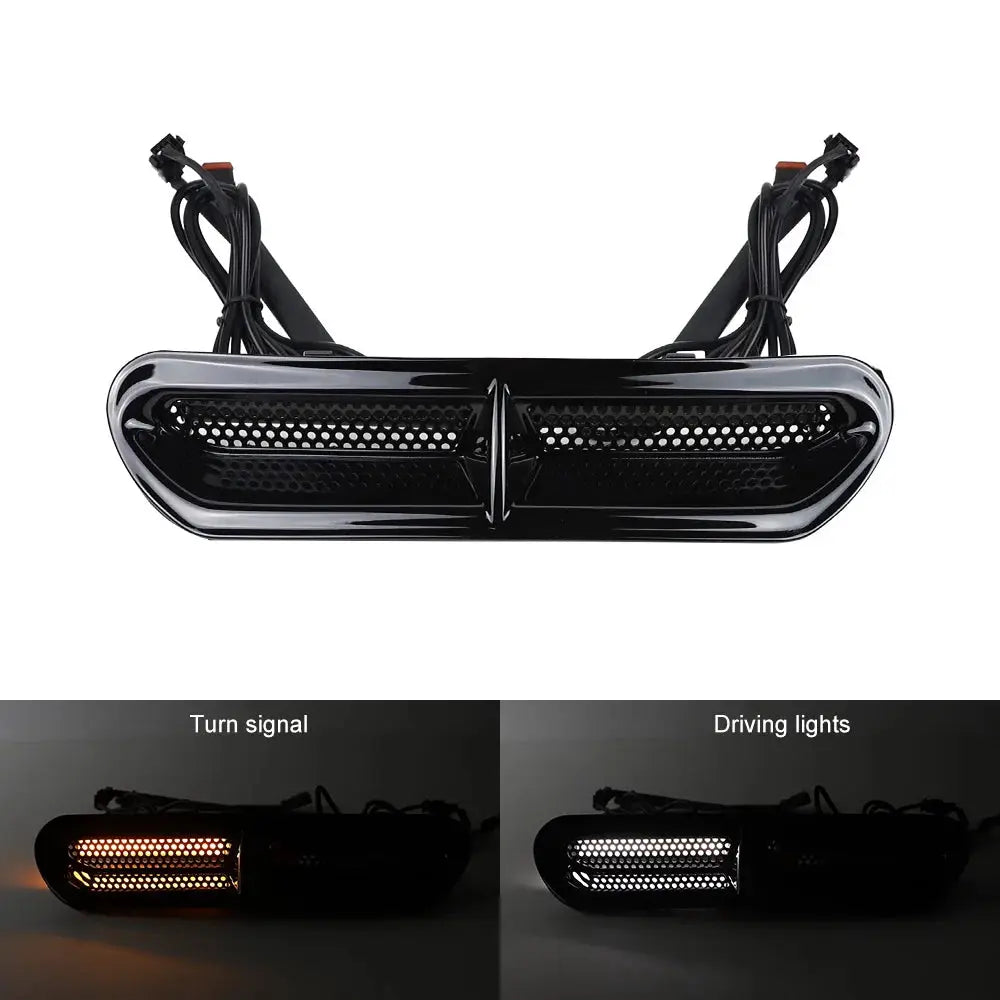LED Fairing Vent Trim Insert Light DRL Turn Signal Light for Touring Street Glide Ultra Limited 2014-2024 Motorcycle Accessories by InterCyprus Trading Ltd