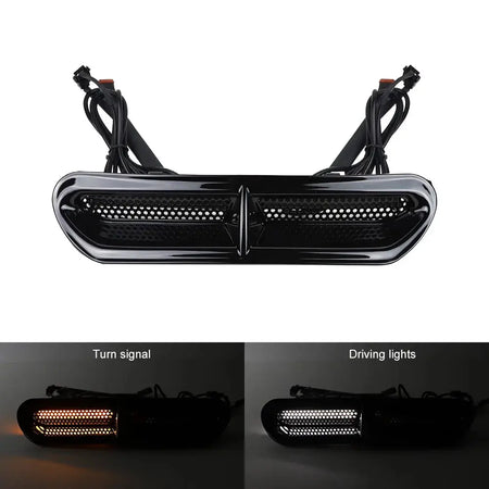 LED Fairing Vent Trim Insert Light DRL Turn Signal Light for Touring Street Glide Ultra Limited 2014-2024 Motorcycle Accessories by InterCyprus Trading Ltd
