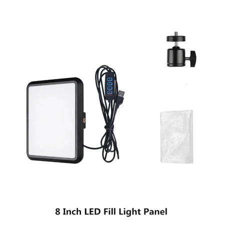 LED Photo Studio Light Kit 8 inch