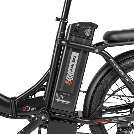 Samebike CY20 Folding Electric Bike &ndash; Removable Battery