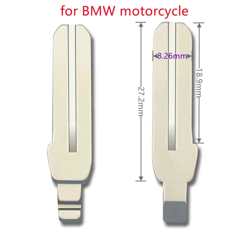 10pcs/lot Key Blade Flip Remote Key Blank For BMW C400GT F900R F850GS F850ADV F750GS K1600 R1200GS R1250GS Cocoon Motorcycle by InterCyprus Trading Ltd