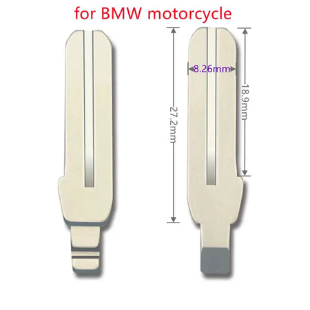 10pcs/lot Key Blade Flip Remote Key Blank For BMW C400GT F900R F850GS F850ADV F750GS K1600 R1200GS R1250GS Cocoon Motorcycle by InterCyprus Trading Ltd