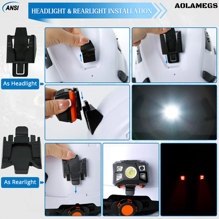 Aolamegs L8AQM0000 Safety Helmet &ndash; All In One Safety Gear