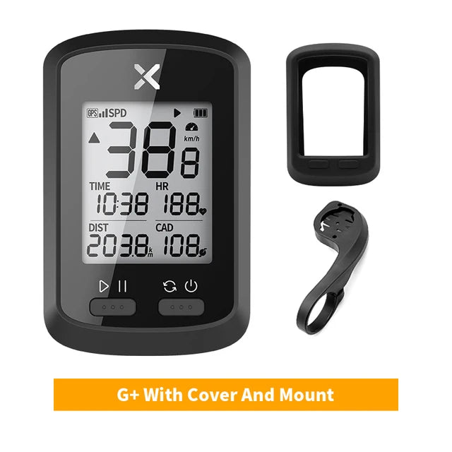 XOSS G Plus GPS Bike Computer &ndash; Waterproof Bluetooth Connectivity G Plus Case Mount