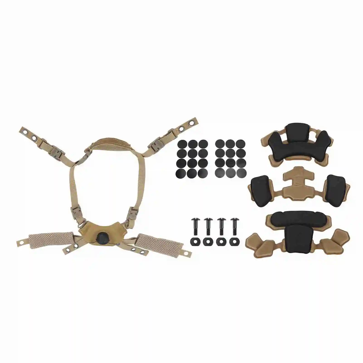 Helmet Dial Suspension System &ndash; Universal Compatibility khaki / CHINA