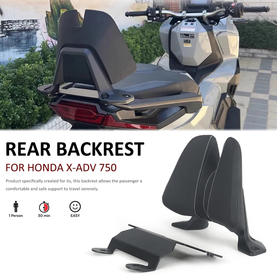 Cuscino in schiuma e alluminio per schienale del sedile posteriore passeggero per Honda X-ADV 750 2021-2025
