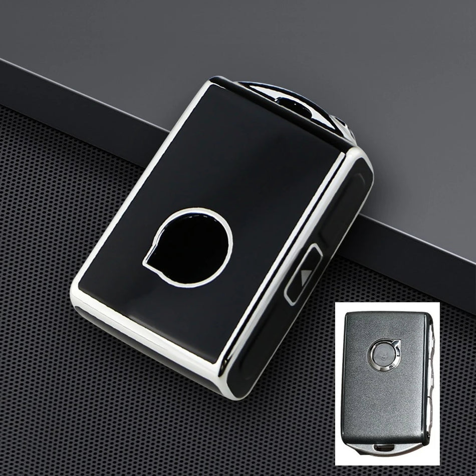 Volvo XC40 Key Case Cover Shell TPU Protector for Safer Car Keys