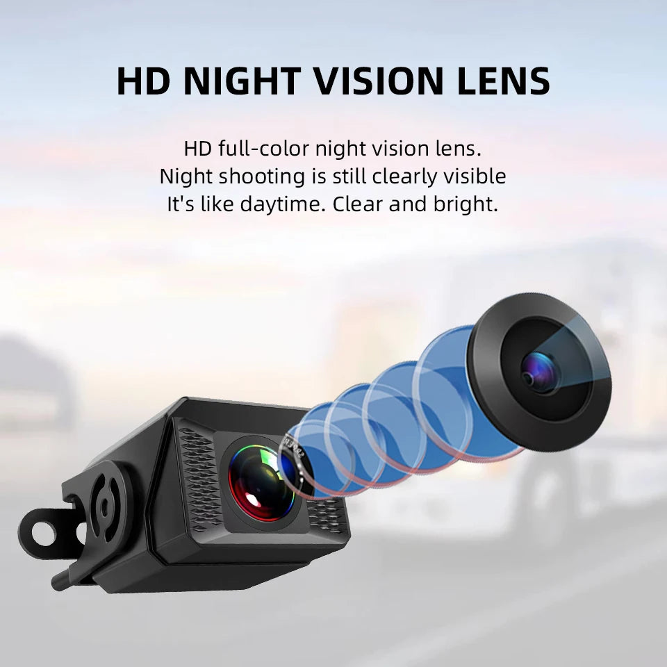 E-ACE 6M 10M 15M Rearview Camera - 140 Degree Night Vision