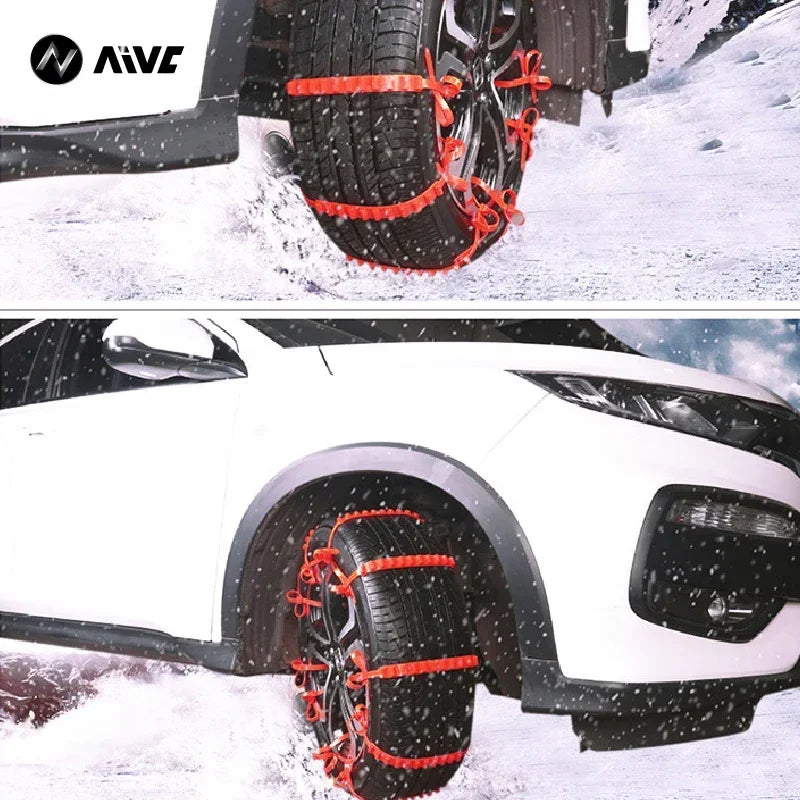 20/40PCS Car Tyre Snow Chains &ndash; Winter Traction On Snow
