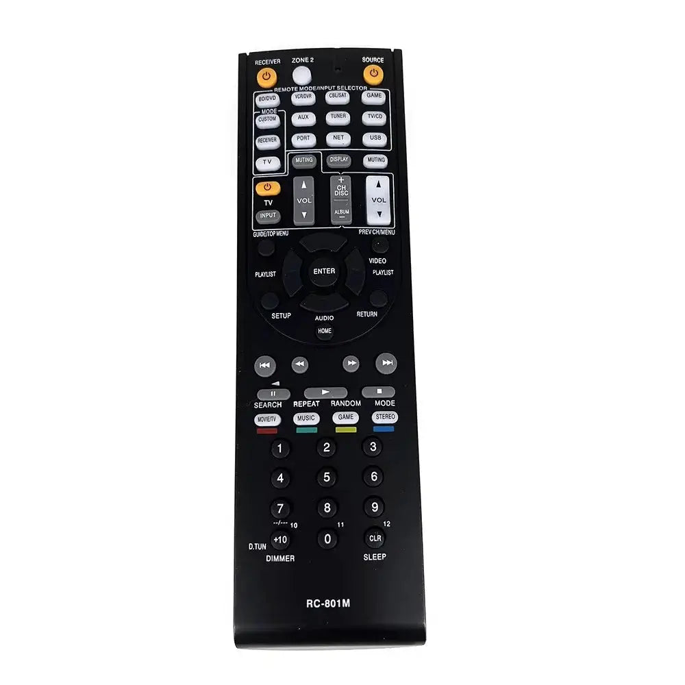 NEW Remote control For ONKYO AV Receiver RC-799M RC-738M RC-762M RC-801M RC-803M RC-879M RC-898M RC-900M TX-NR609 HT-S3300 by InterCyprus Trading Ltd