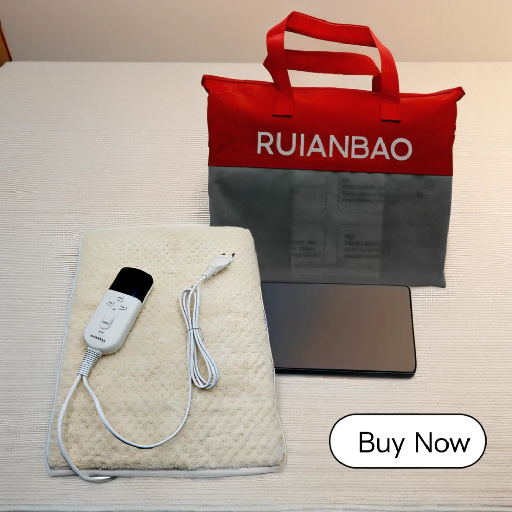 RUIANBAO CK158042-40E Heated Blanket &ndash; Timer Heating