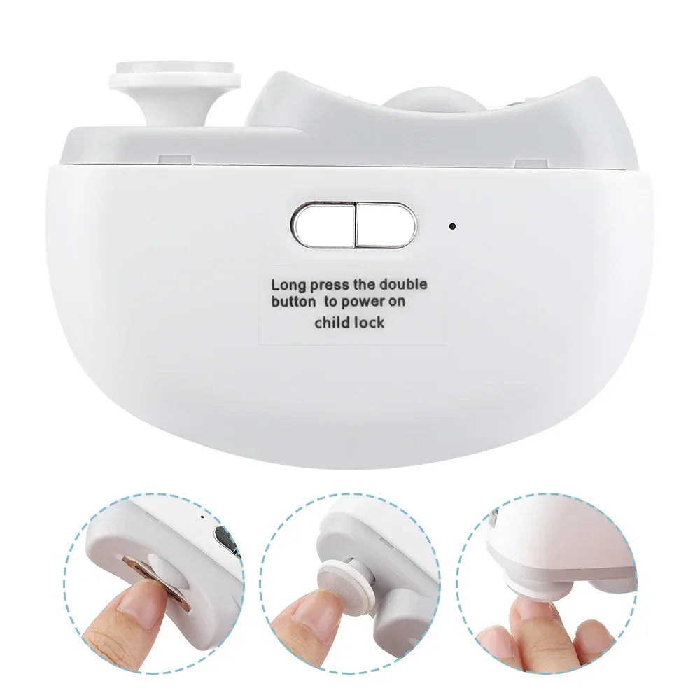 Electric Nail Clipper &ndash; Rechargeable Polishing For All Ages