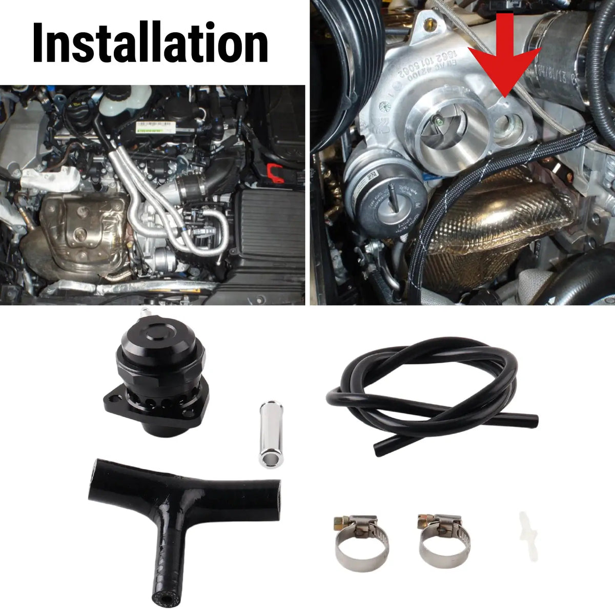 PIKBUK Atmospheric Blow Off Valve For 2.0 Turbocharged M133 Engine AMG A45 GLA45 CLA45 Dump by InterCyprus Trading Ltd