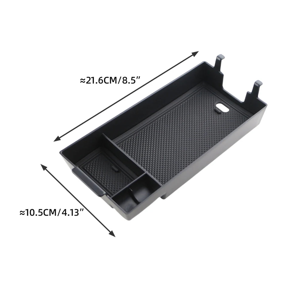 Center Console Armrest Storage Box for BMW 1 Series F40 F44 with Premium ABS Plastic and Anti Scratch Mat