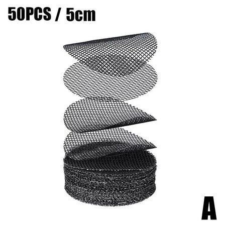 50PCS Flower Pot Mesh Pads &ndash; Prevent Soil Loss with Durable Drainage Screens A