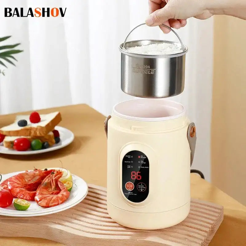 Portable Electric Kettle Rice Cooker Lunch Box 500W