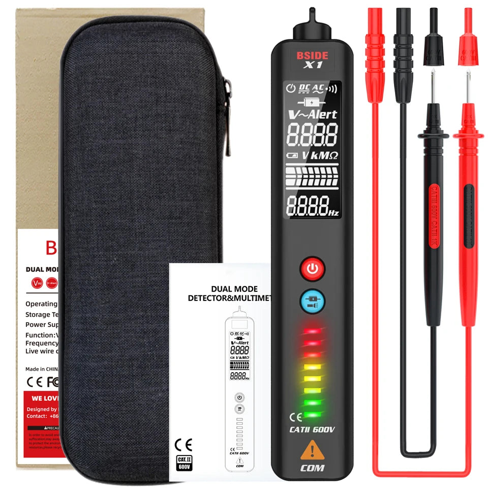 BSIDE X1 Voltage Detector &ndash; 3 Line LCD NCV Adjustable BSIDE X1 / CHINA