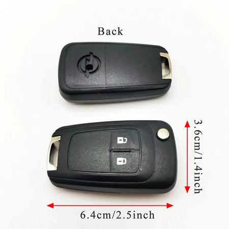 Flip Car Key Fob Shell Replacement For Opel Vauxhall Corsa Astra by InterCyprus Trading Ltd