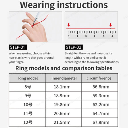 Smart Ring with Charging Case - Health &amp; Sleep Monitor, Waterproof, Multi-sport Mode