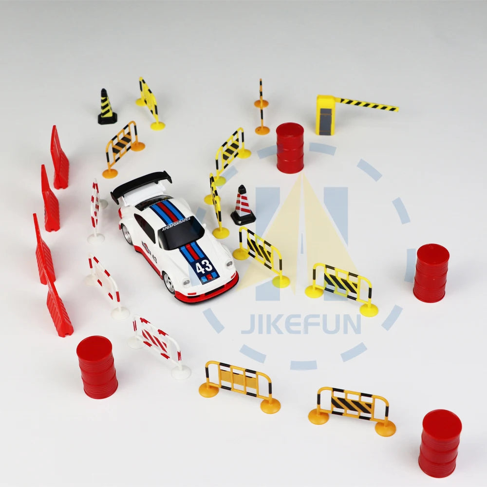 RC Car Road Barriers &ndash; Durable Plastic RC Track Barriers