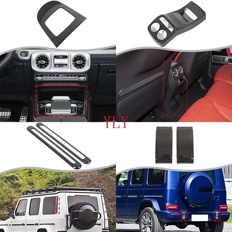 Наклейка на панель из углеродного волокна для Mercedes G Class W465 2025