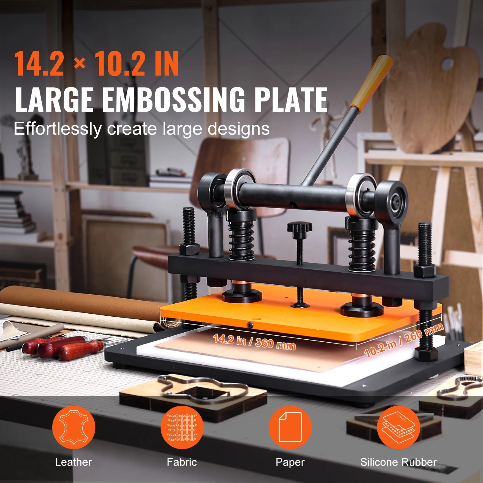 SucceBuy Leather Embossing Machine &ndash; 0.47 in Stroke