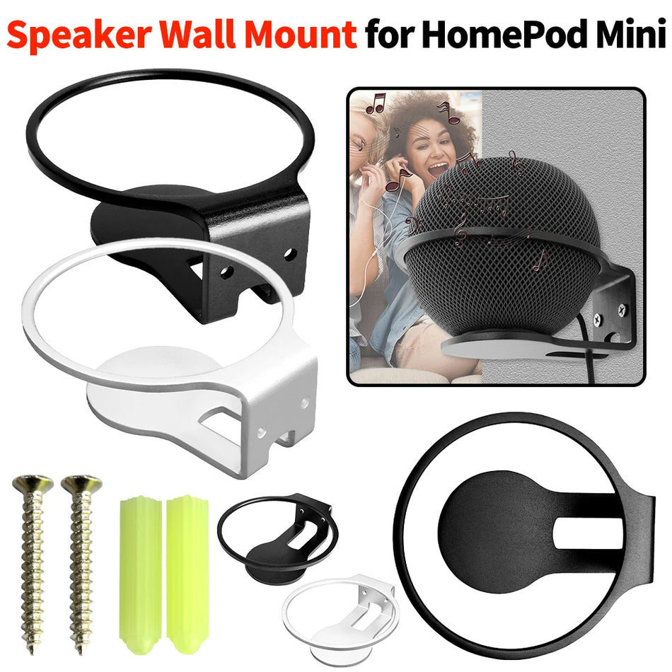 Support mural en métal pour HomePod Mini avec matériel