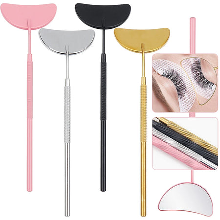 Myaokue-up Semicircle Eyelash Extension Checking Mirror
