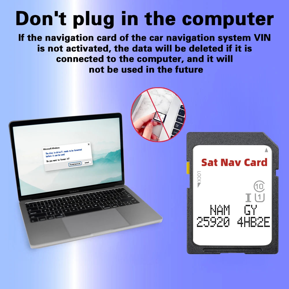 SD Card Sat Nav For Nissan 25920-4HB2E &ndash; Updated GPS Maps