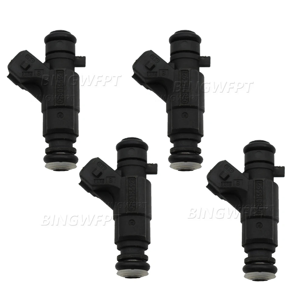 4Pcs Fuel Injector Nozzle Set 0280155821 for Chevrolet Blazer S10