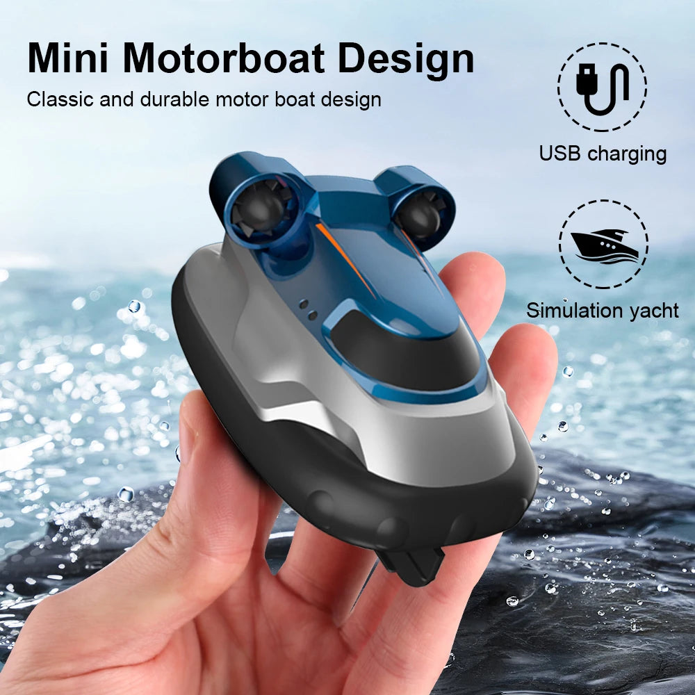 Mini RC Boats 2.4GHz Hovercraft &ndash; High Speed Performance