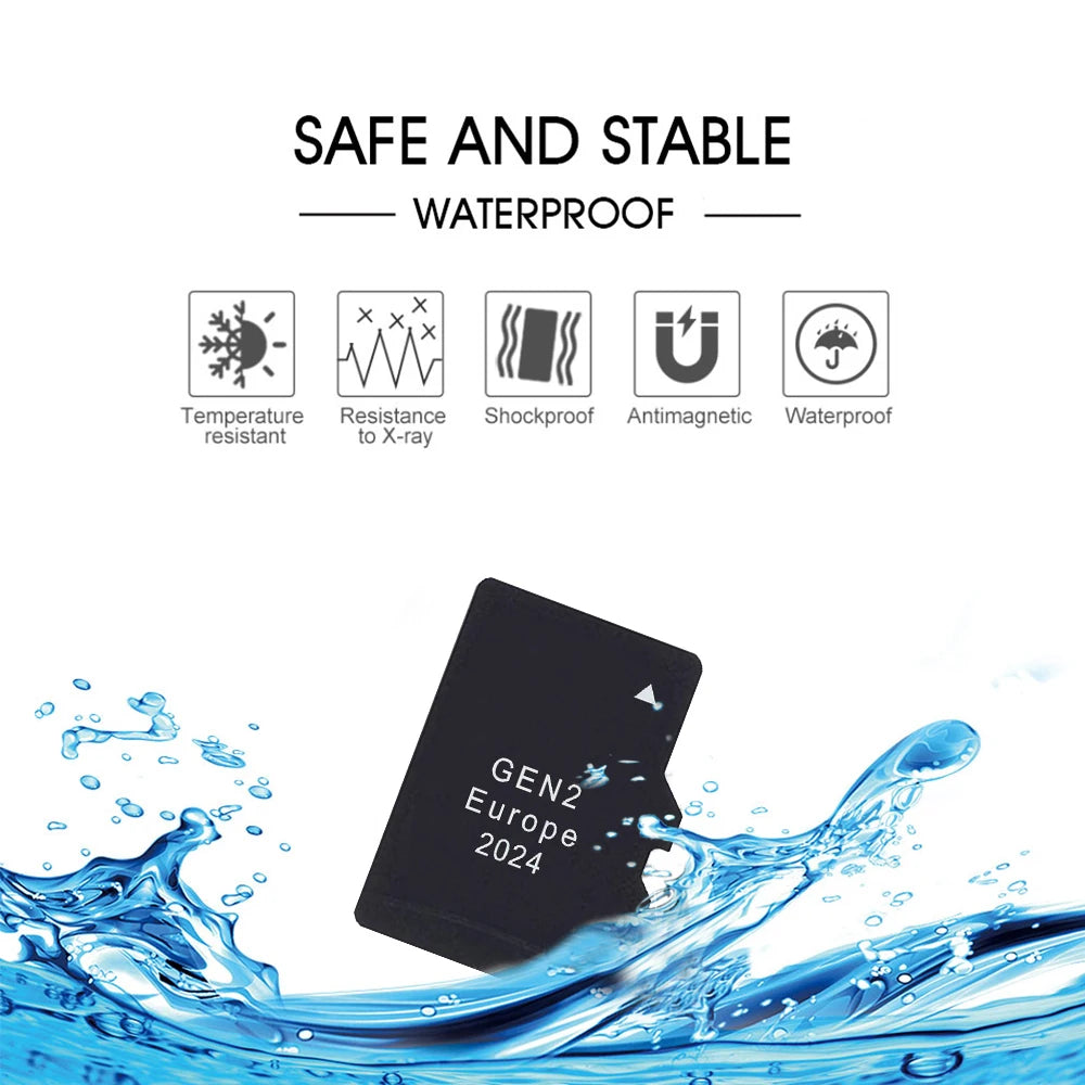 Memory TF Card Update 2024 For Subaru &ndash; EU UK Map Update