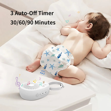 Portable Baby White Noise Machine &ndash; 20 Soothing Sounds