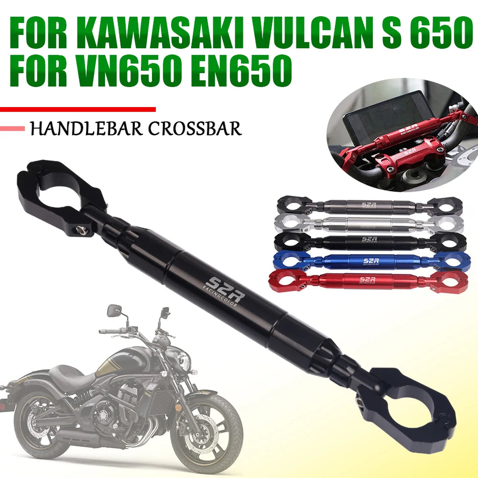 Μπάρα Ισορροπίας Kawasaki Vulcan S 650, Ρυθμιζόμενο Κράμα Αλουμινίου, Βάση Κινητού