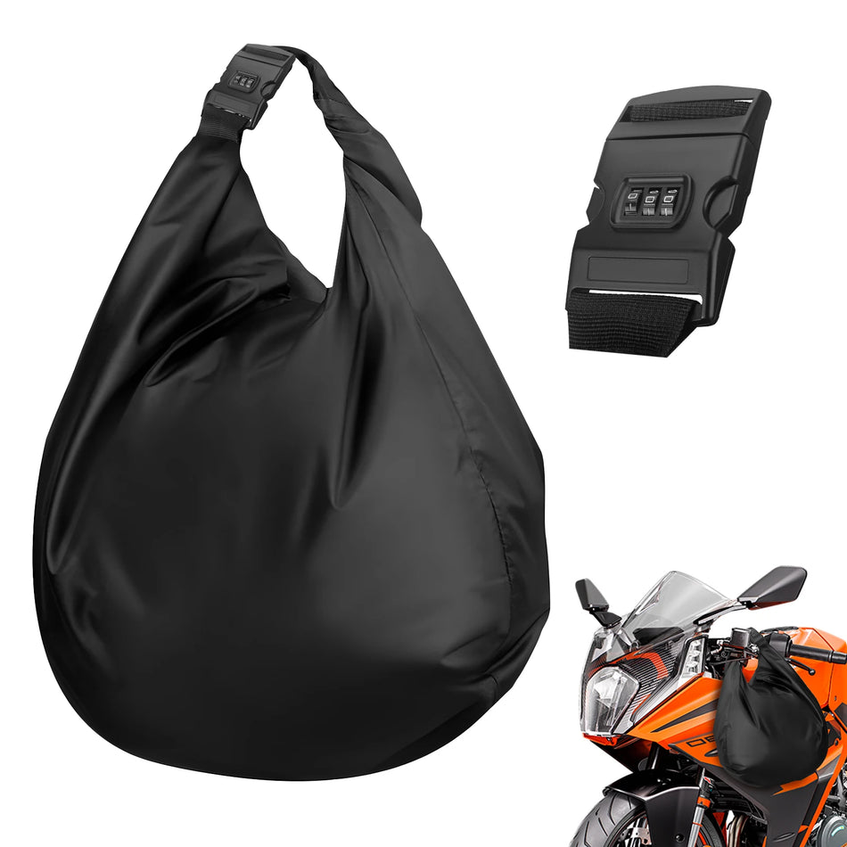 30L Motorcykelhjälm Väska 2 I 1 Med Kombinationslås