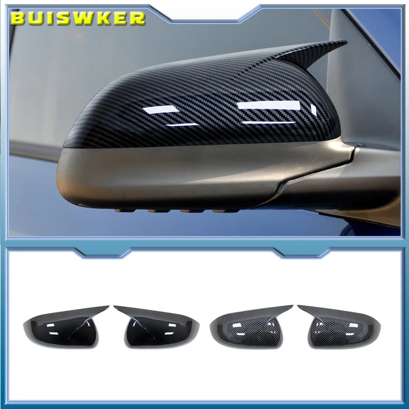 Kia Mirror Cover Carbon Exterior Trim For K2 KX Cross Rio 4