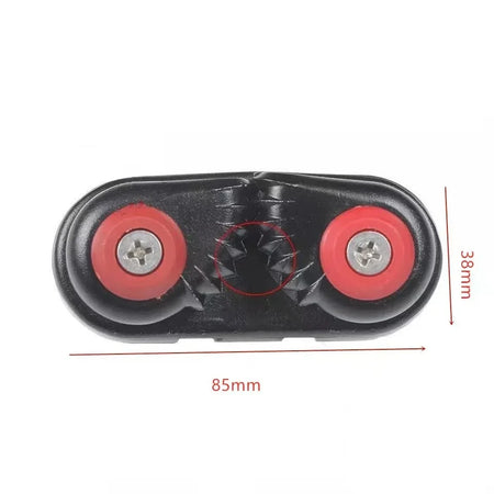 SUMNCE Aluminium Cam Cleat for Boats and Kayaks Red